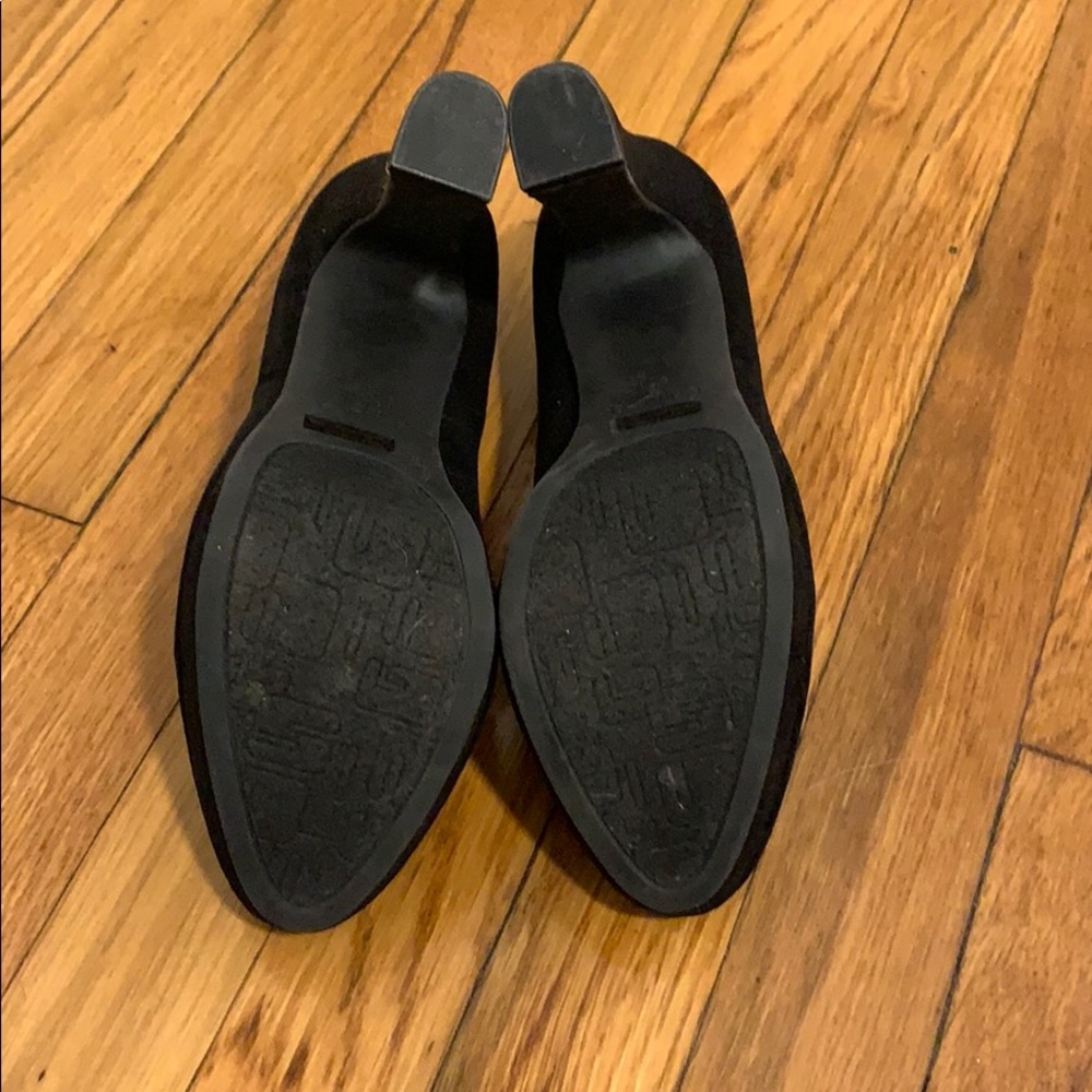 Black velvet heel - Picture 4 of 4